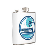 ファミリービーチサウスカロリーパームツリーバード フラスク (右)