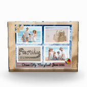 ファミリービーチバケーションフォトブロックキープサケ フォトブロック (正面)