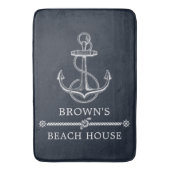 ファミリービーチレイクハウス航海のいかり バスマット (正面縦)