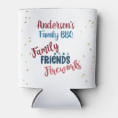 ファミリーピクニック7月4日バックヤードBBQ 缶クーラー (正面)