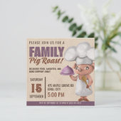 ファミリーピグローストピットマスターシェフ 招待状 (スタンド正面)