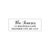 ファミリーファンシー差出人住所 セルフインキングスタンプ (デザイン)