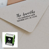 ファミリーファンシー差出人住所 セルフインキングスタンプ