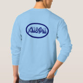 ファミリーファースト男子バレーボール長袖ティー Tシャツ (裏面)