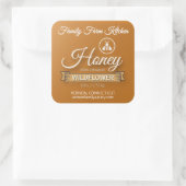 ファミリーファームキッチンアンバーハニージャー スクエアシール (バッグ)