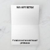 ファミリーファームハウス誕生日カード カード (内部)