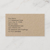 ファミリーファームホームステッドチキンカウマーケットガーデン 名刺 (裏面)