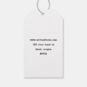 ファミリーファーム |エッグカートンラベル ギフトタグ (裏面)