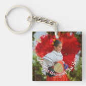 ファミリーフィエスタフラワー2555 キーホルダー (正面)