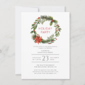 ファミリーフェスティバルクリスマスホリデー懇親会パーティー 招待状 (正面)