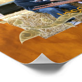 ファミリーフォトアルバムのコラージュ ポスター (角)