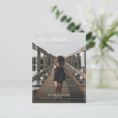 ファミリーフォトエディトモダンリアル旅行先 シーズンポストカード (スタンド正面)