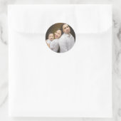 ファミリーフォトカスタム ラウンドシール (バッグ)