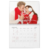ファミリーフォトカレンダー、編集可能カスタムな予定表 カレンダー (2月 2026)