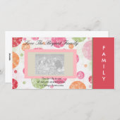 ファミリーフォトカード シーズンカード (正面/裏面)