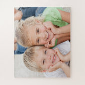 ファミリーフォトキープサケカスタム ジグソーパズル (縦)