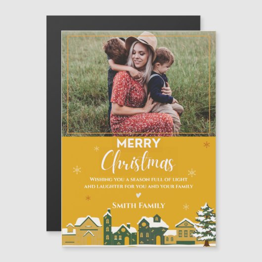 ファミリーフォトキープサケ素朴クリスマスフェスティバル (正面/裏面)