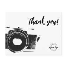 ファミリーフォトグラファーカスタムのロゴ写真はがき