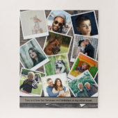 ファミリーフォトコラージジグソーパズル ジグソーパズル (縦)