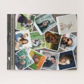 ファミリーフォトコラージジグソーパズル ジグソーパズル (横)