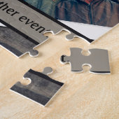 ファミリーフォトコラージジグソーパズル ジグソーパズル (側面)