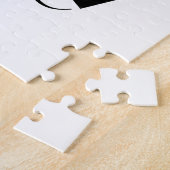 ファミリーフォトコラージュカスタムパーソナライズされた ジグソーパズル (側面)