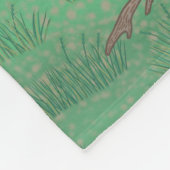 ファミリーフォトコラージュツリー8写真|名前簡単 フリースブランケット (角)