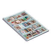 ファミリーフォトコラージュビーチ本パーソナライズされた箱 ノートブック (右側)