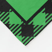 ファミリーフォトコラージュホリデー フリースブランケット (角)