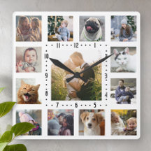 ファミリーフォトコラージュ13インスタグラム写真 |白