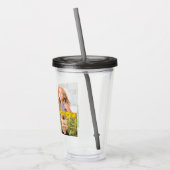 ファミリーフォトコラージュ アクリルタンブラー (左)