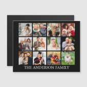 ファミリーフォトコラージュ – カラーマグネットの選択 (正面/裏面)