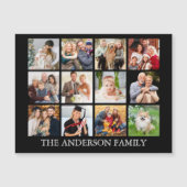 ファミリーフォトコラージュ – カラーマグネットの選択 (正面)