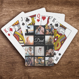 ファミリーフォトコラージュWEラブユーパパトレンディー トランプ