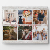 ファミリーフォトコラージングファームハウスタイポグラフィ フォトプラーク (正面)