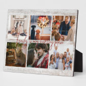 ファミリーフォトコラージングファームハウスタイポグラフィ フォトプラーク (側面)