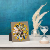 ファミリーフォトコラージースマフラワーバーラップ13写真簡単 フォトプラーク