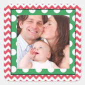 ファミリーフォトシール スクエアシール (正面)