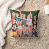 ファミリーフォトスクリプトファミリー クッション (ブランケット)