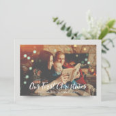 ファミリーフォトスノーオーバーレイ  |祝日の案内応答 シーズンカード (スタンド正面)