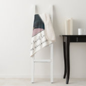 ファミリーフォトハウスシェイプ引っ越し祝いパーティー結婚ズギフト シェルパブランケット (インサイチュ)