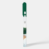 ファミリーフォトハンモノグラムのターグリーン Case-Mate iPhoneケース (裏面 / 左)