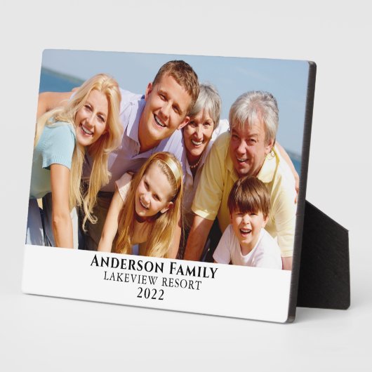 ファミリーフォトバケーション2022 フォトプラーク (側面)