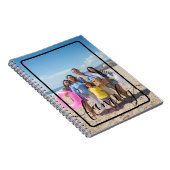 ファミリーフォトパーソナライズされたカスタム ノートブック (右側)