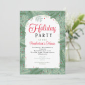 ファミリーフォトホリデーパーティー招待状 シーズンカード (スタンド正面)