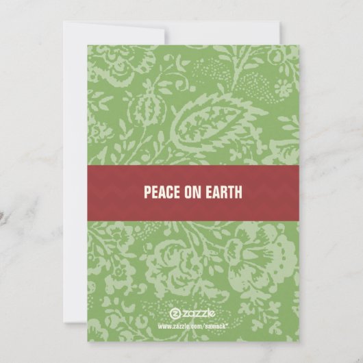 ファミリーフォト樺の木ツリーヴィンテージ鳥 (裏面)