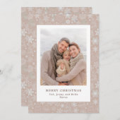 ファミリーフォト編集可能カラークリス伝統的マス (正面/裏面)