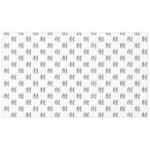 ファミリーフレンズウェディングレセプションタイポグラフィ テーブルクロス (正面(横))