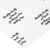 ファミリーフレンズウェディングレセプションタイポグラフィ テーブルクロス (アングル)