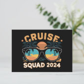 ファミリーフレンズバケーションクルージング船トリップ2024 サンキューカード (スタンド正面)